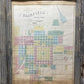 1945 Fairfield Iowa City Map, Jefferson County Plat Map, Historic Genealogy Map