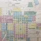 1945 Fairfield Iowa City Map, Jefferson County Plat Map, Historic Genealogy Map