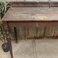 Slant Front Table, Vintage Wood Desk, Home/Office Desk Writing Table, Front Desk