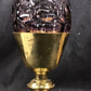 Vintage Ceremonial Church Chalice with Glass, Religious Service Cup Goblet,