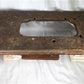 Singer Wood Table Top, Treadle Sewing Machine Base, Cabinet Part Vintage F,