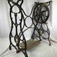 Treadle Sewing Machine, Cast Iron Base, Industrial Age Standard Steampunk PQ,