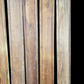 7 Wood Trim Pieces, Architectural Salvage, Reclaimed Vintage Wood Baseboard A55