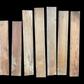 7 Wood Trim Pieces, Architectural Salvage, Reclaimed Vintage Wood Baseboard A55