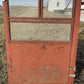 Wood Screen Porch Door, (33x80.5) Vintage Red Screen Door, Exterior, D4