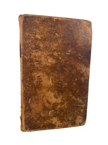 1823 Thomas Scott Bible Old New Testaments Vol 2, Leather Bound, Ruth to Esther,