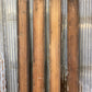 4 Wood Trim Pieces, Architectural Salvage, Reclaimed Vintage Wood Baseboard A37,