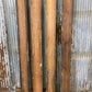 4 Wood Trim Pieces, Architectural Salvage, Reclaimed Vintage Wood Baseboard A37,