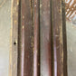 4 Wood Trim Pieces, Architectural Salvage, Reclaimed Vintage Wood Baseboard A37,