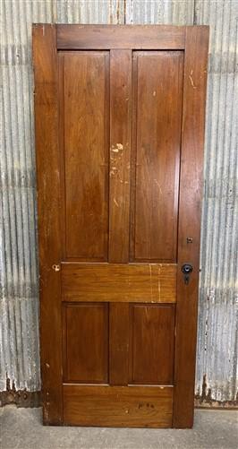 Vintage American Door (31.75x79.5) Four Panel Interior Door, Architectural, AM37