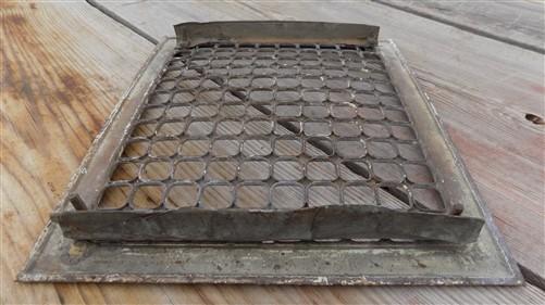 Vintage Cast Iron Cast Metal Grate Floor Register 2024 Heating Cover HVAC Cover