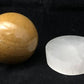 Polished Gemstone Rock Sphere, Stone Holder Display, Reiki Healing Sphere D