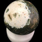 Polished Gemstone Rock Sphere, Stone Holder Display, Reiki Healing Sphere E