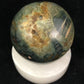 Polished Gemstone Rock Sphere, Stone Holder Display, Reiki Healing Sphere H