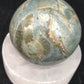 Polished Gemstone Rock Sphere, Stone Holder Display, Reiki Healing Sphere M