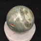 Polished Gemstone Rock Sphere, Stone Holder Display, Reiki Healing Sphere M