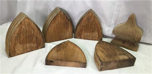 Wood Trim Architectural Elements, Reclaimed Porch Trim, Shabby Chic Decor,