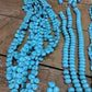 Turquoise Beads, Jewelers Lot, Jewelry Making Artistic Craft Blue Beads A,