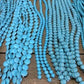 Turquoise Beads, Jewelers Lot, Jewelry Making Artistic Craft Blue Beads A,