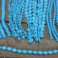 Turquoise Beads, Jewelers Lot, Jewelry Making Artistic Craft Blue Beads A,