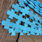 Turquoise Beads, Jewelers Lot, Jewelry Making Artistic Craft Blue Beads C,