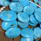 Turquoise Beads, Jewelers Lot, Jewelry Making Artistic Craft Blue Beads C,