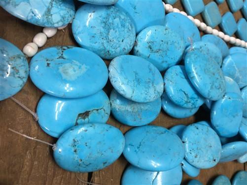 Turquoise Beads, Jewelers Lot, Jewelry Making Artistic Craft Blue Beads C,