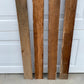 4 Wood Trim Pieces, Architectural Salvage, Reclaimed Vintage Wood Baseboard A43