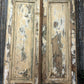 Antique French Double Doors (39.5x96.5) European Doors, Raised Panel Doors A298