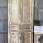 Antique French Double Doors (43.5x93) European Doors, Raised Panel Doors A319