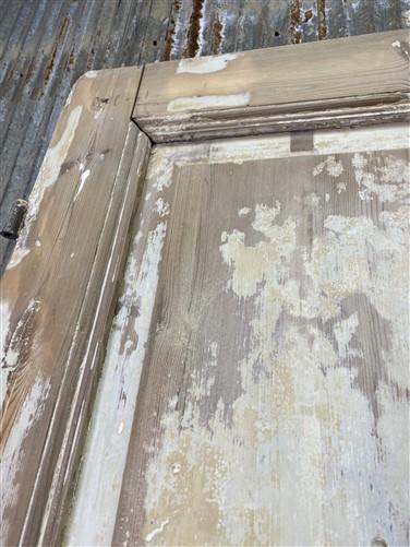 Antique French Double Doors (43.5x93) European Doors, Raised Panel Doors A319