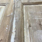 Antique French Double Doors (43.5x93) European Doors, Raised Panel Doors A319