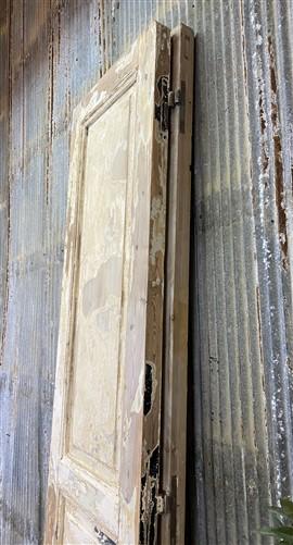 Antique French Double Doors (43.5x93) European Doors, Raised Panel Doors A319