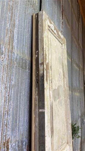 Antique French Double Doors (43.5x93) European Doors, Raised Panel Doors A319