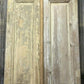 Antique French Double Doors (35.5x91.75) European Doors, Raised Panel Doors A336