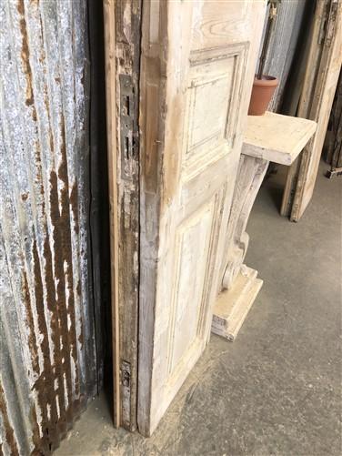 Antique French Double Doors (35.5x91.75) European Doors, Raised Panel Doors A336