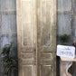 Antique French Double Doors (39x89.5) European Doors, Raised Panel Doors A366