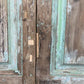 Antique French Double Doors (39x89.5) European Doors, Raised Panel Doors A366