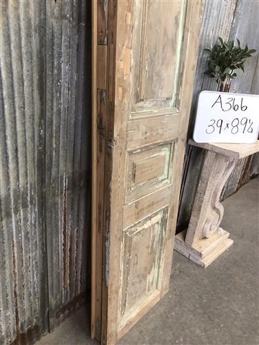 Antique French Double Doors (39x89.5) European Doors, Raised Panel Doors A366