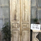 Antique French Double Doors (38x91.5) European Doors, Raised Panel Doors A374