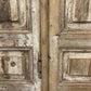 Antique French Double Doors (38x91.5) European Doors, Raised Panel Doors A374