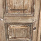 Antique French Double Doors (38x91.5) European Doors, Raised Panel Doors A374