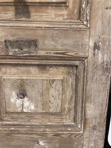 Antique French Double Doors (38x91.5) European Doors, Raised Panel Doors A374