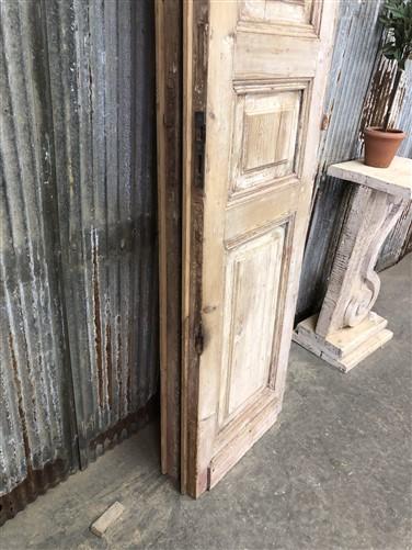 Antique French Double Doors (38x91.5) European Doors, Raised Panel Doors A374