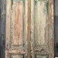 Antique French Double Doors (38x92.5) Raised Panel Doors, European Doors A387