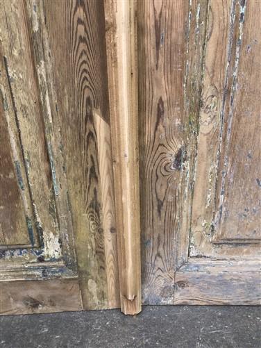 Antique French Double Doors (39.5x88.5) European Doors, Raised Panel Doors A389