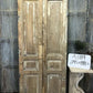 Antique French Double Doors (39.5x88.5) European Doors, Raised Panel Doors A389