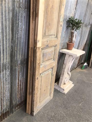 Antique French Double Doors (39.5x88.5) European Doors, Raised Panel Doors A389