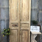 Antique French Double Doors (40x97.5) European Doors, Raised Panel Doors A398