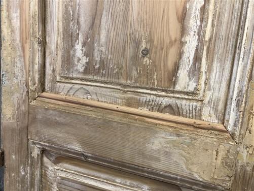 Antique French Double Doors (40x97.5) European Doors, Raised Panel Doors A398